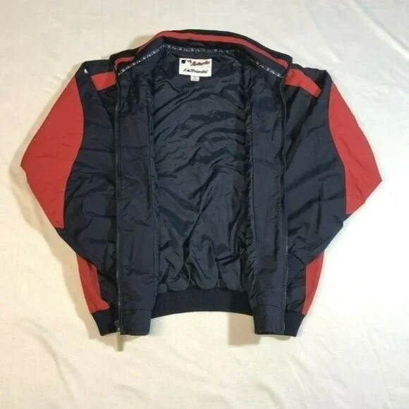 Minnesota Twins Youth Majestic Full Zip Navy Blue Jacket Boys Size XL - Picture 2 of 11